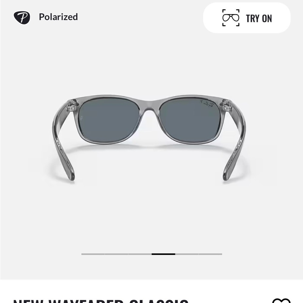 Ray-Ban New Wayfarer Unisex Sunglasses with Case - Picture 5 of 9